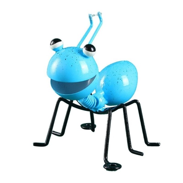 Záhradné dekorácie mravec modrá 1