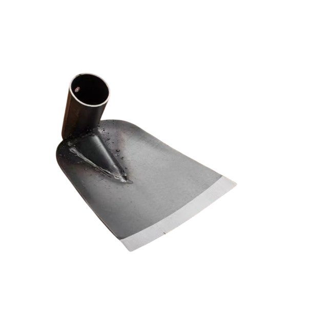 Zahradní motyka bez násady manganová ocel 15×12,5 cm široká pracovní část robustní kovová hlavice pro okopávání kypření půdy 1