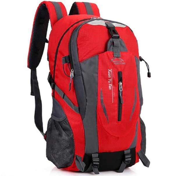 Zaino da trekking da uomo E1068 rosso