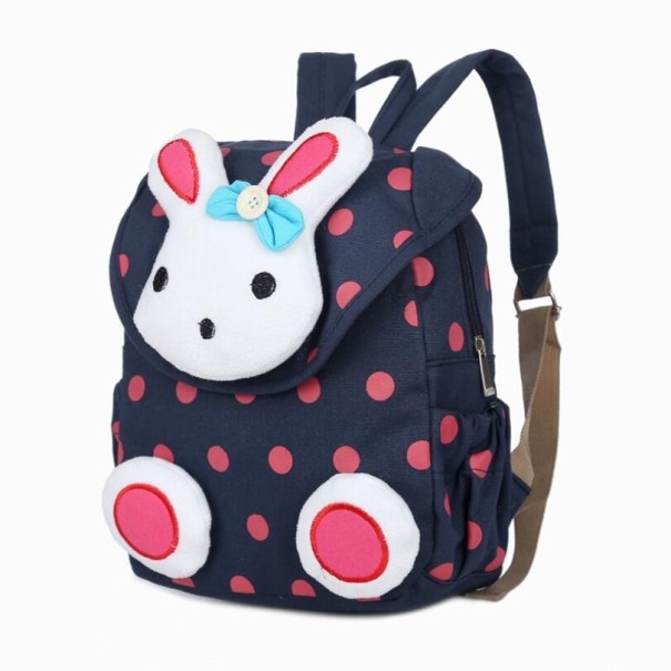 Zaino per bambini animale E1211 blu scuro