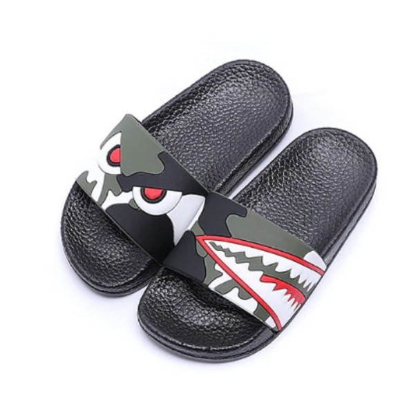 Zapatillas de estar por casa para niños A22 verde 22