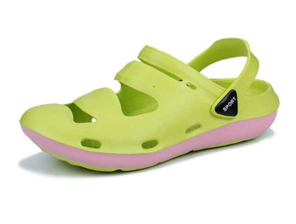 Zapatillas de goma A1652 verde claro 37