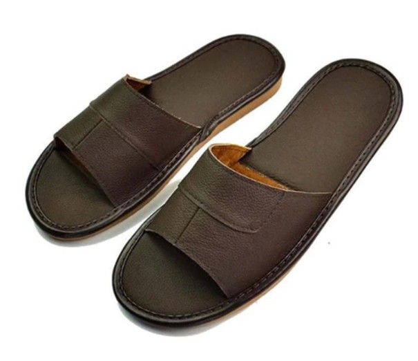 Zapatillas de hombre A2 marrón oscuro 39