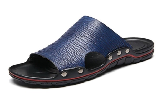 Zapatillas de hombre Pablo azul oscuro 44