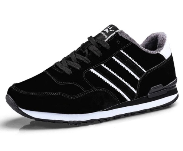 Zapatillas de invierno para hombre negro 40