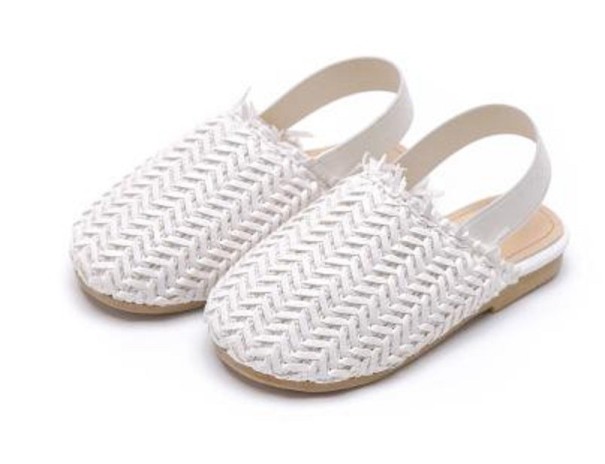 Zapatillas de niña blanco 25