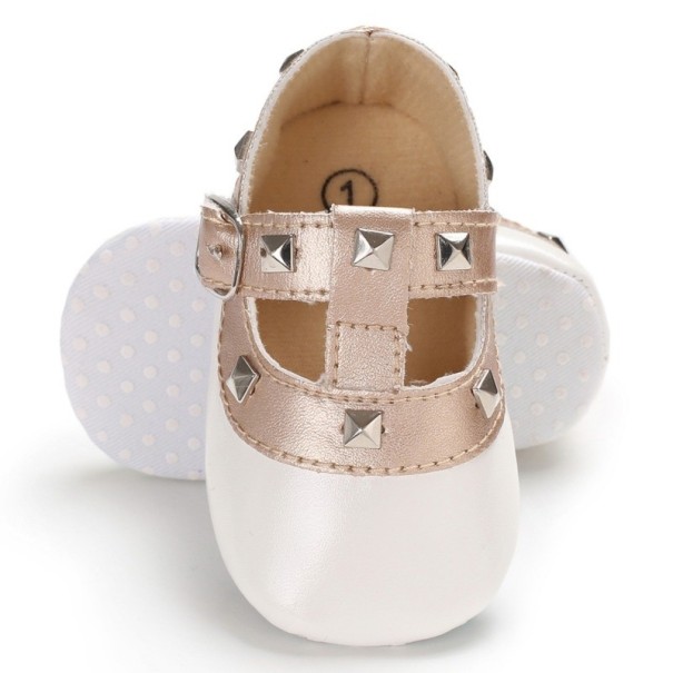Zapatillas de niña Ella blanco 0-6 meses Zapatillas de niña Ella blanco 0-6 meses
