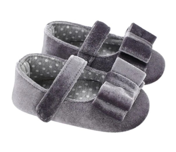 Zapatillas de niña Emma gris 12-18 meses