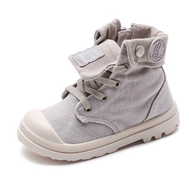 Zapatillas de tobillo para niños A1524 gris 32