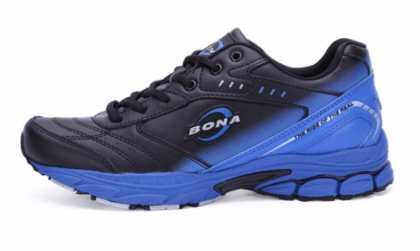 Zapatillas deportivas con estilo A443 negro y azul 54