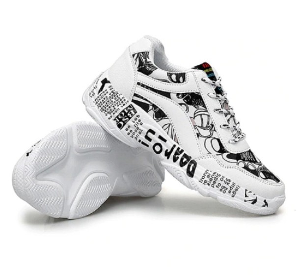 Zapatillas deportivas de mujer para exterior con estampado J1139 blanco 36