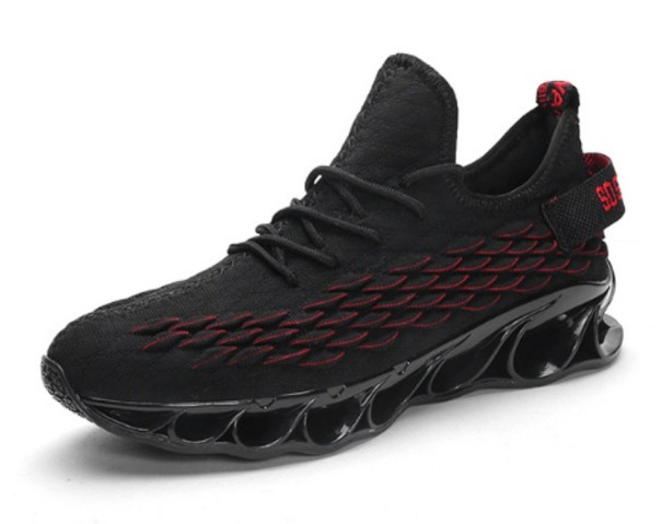 Zapatillas deportivas modernas para hombre Eric negro 39