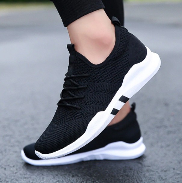Zapatillas deportivas transpirables modernas para hombre J2012 negro 40