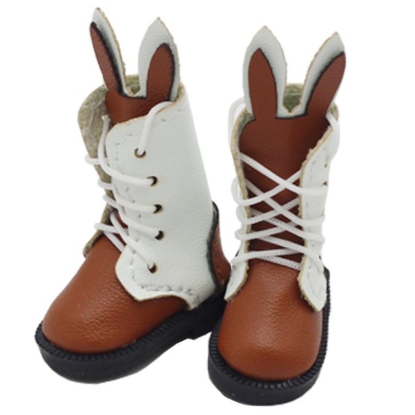Zapatos con cordones para Barbie A139 marrón