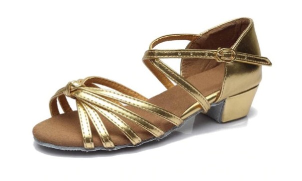 Zapatos de baile mujer 82006 dorado 40
