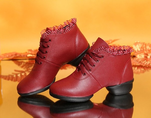 Zapatos de baile mujer 82007 rojo 38