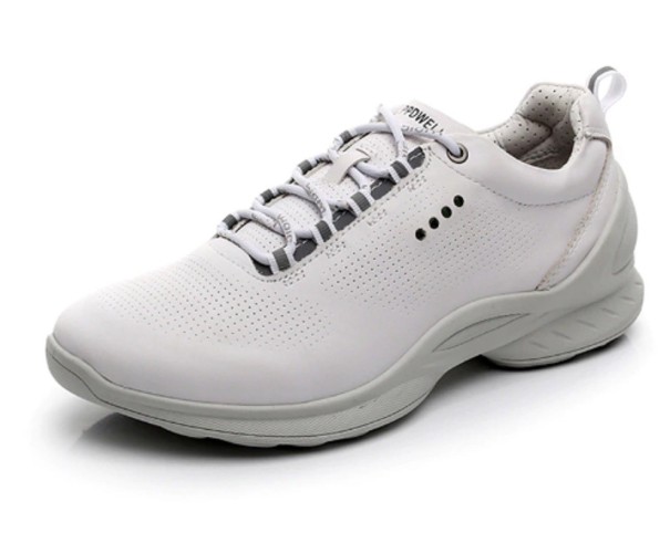 Zapatos de cuero para hombre blanco 45