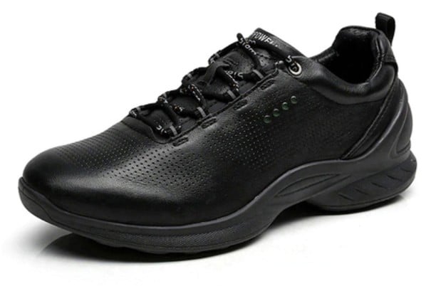 Zapatos de cuero para hombre negro 45