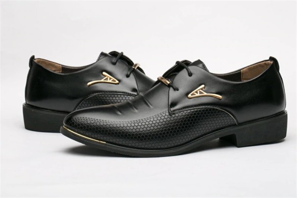 Zapatos de hombre Arnold J1504 negro 45