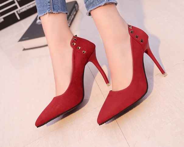 Zapatos de salón para mujer Amanda rojo 39