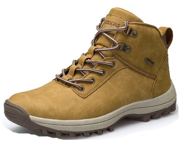 Zapatos de trabajo para hombre A323 marrón claro 45