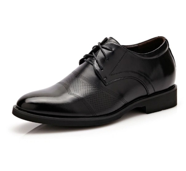 Zapatos de vestir de calidad para hombre negro 43