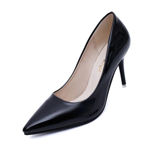 Zapatos elegantes de mujer A849 negro 34