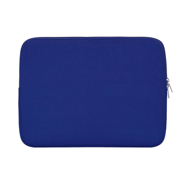Zapinana na zamek torba na Macbooka 15 cali, 34 x 25 cm ciemnoniebieski