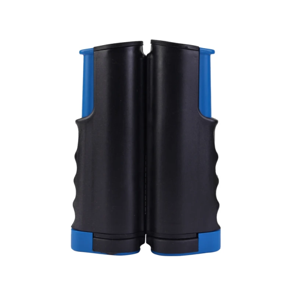 Zatahovbare portable Tischtennisnetz 14 x 19 cm Universelles verstellbares Netz für Tischtennisplatten für den Innen- und Außenbereich blau