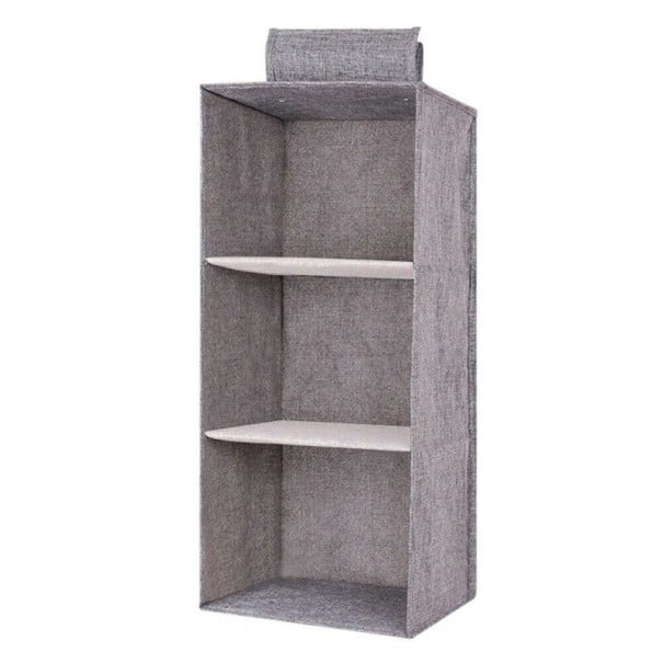 Závěsný organizér na prádlo C650 šedá 60 cm