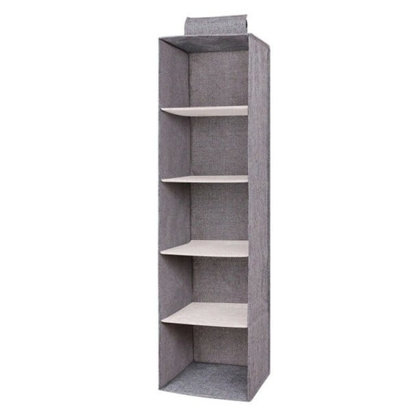 Závěsný organizér na prádlo C650 šedá 100 cm