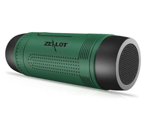 Zealot S1 Outdoor Wireless Bluetooth Speaker J772 green