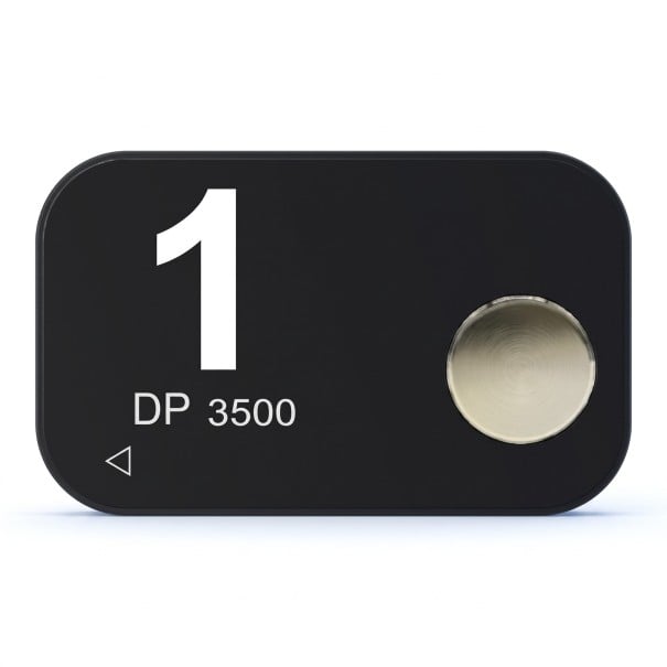 Zębowy rentgenowy fosforowy dysk z magnesem, rozmiar 1, 24 x 40 mm, cyfrowy sensor PSP, czarny, do zdjęć wewnątrzustnych w stomatologii 1