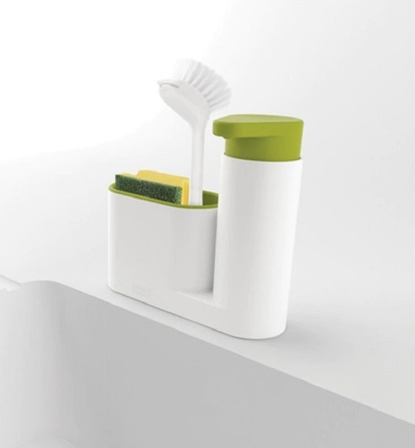Zeepdispenser met houder