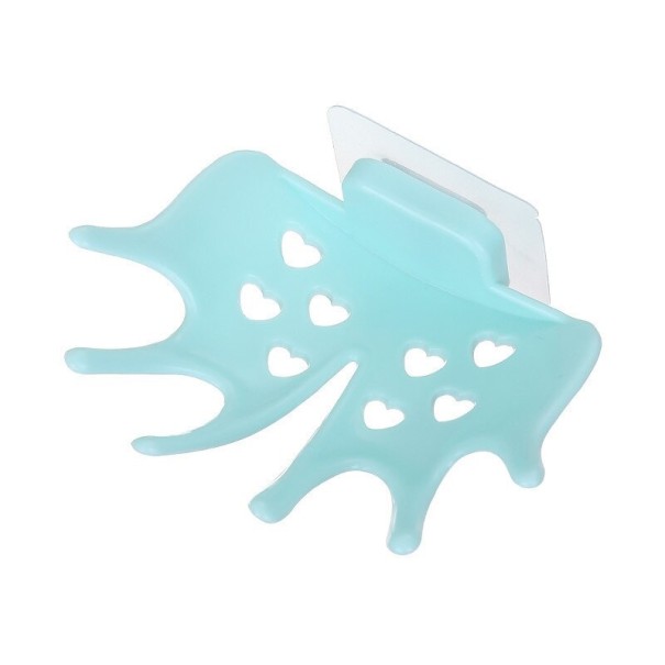 Zeephouder met lussen turquoise
