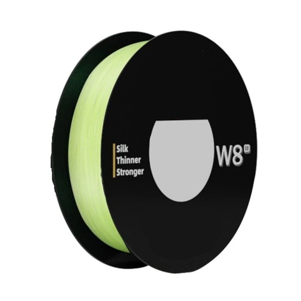 Zeewater- en UV-bestendige vislijn 500 m 8 kg Sterke en flexibele nylon lijn met UV-bescherming Slijtvaste monofilament lijn voor de zee- en zoetwatervisserij geel