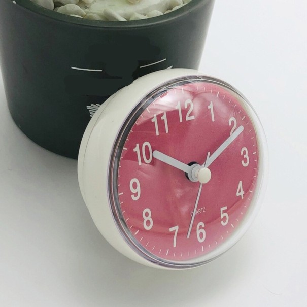 Zegar analogowy G1890 różowy