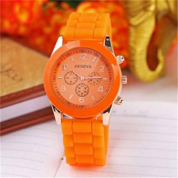 Zegarek damski E2510 pomarańczowy