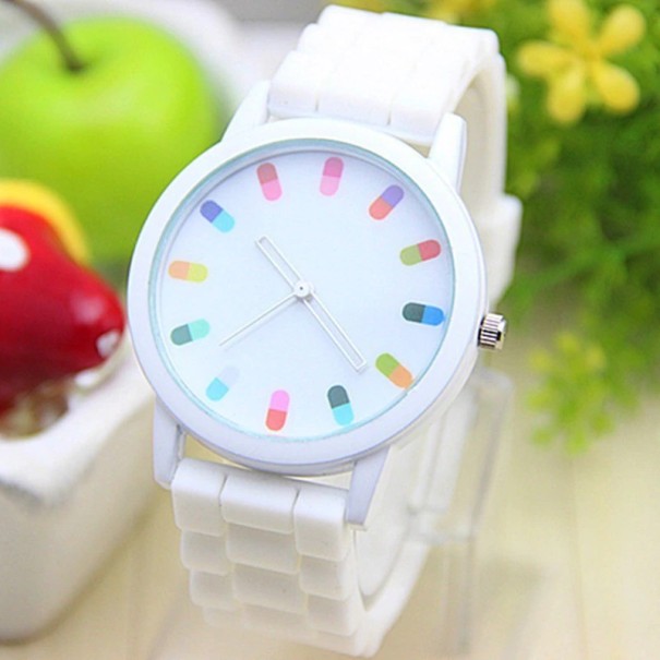 Zegarek damski E2680 biały