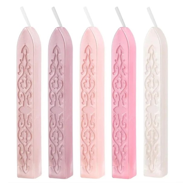 Zegellak met lont 5 stuks Gekleurde zegellak mix van kleuren 1