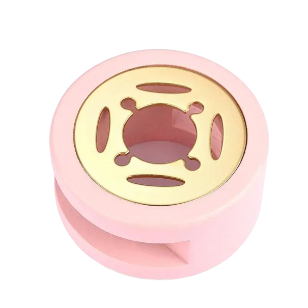 Zegellakverwarmer Wasverwarmer 7,6 x 4 cm roze