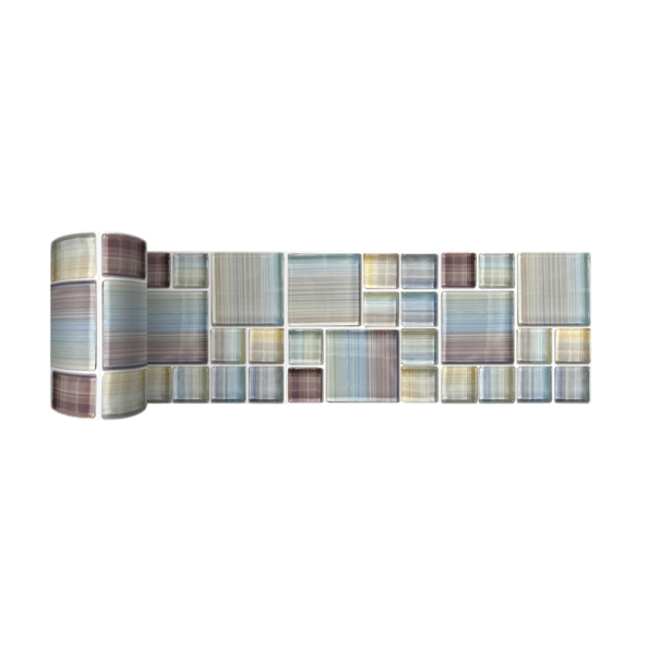 Zelfklevende waterdichte wandlijst 10x200cm voor wandbescherming eenvoudige applicatie modern design ideaal voor vochtige ruimtes 3