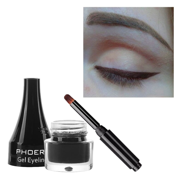 Żelowy eyeliner brązowy