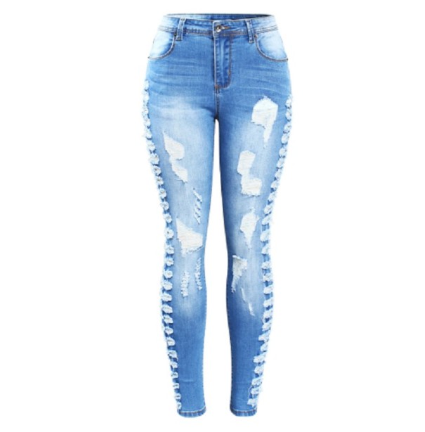 Zerrissene Damenjeans S