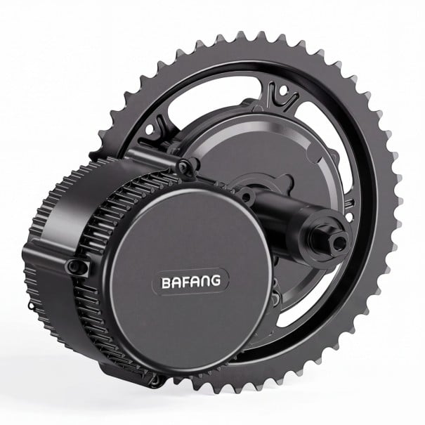 Zestaw do przekształcenia na rower elektryczny Silnik centralny Bafang 48 V 750 W Zębatka 44T Środek 100 mm Ekran dotykowy VD18MT Czarny 1