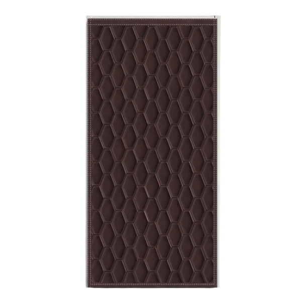 Zimní dveřní izolační clona proti chladu a větru 100 × 220 cm nylonový materiál ochrana proti průvanu do interiéru hnědá