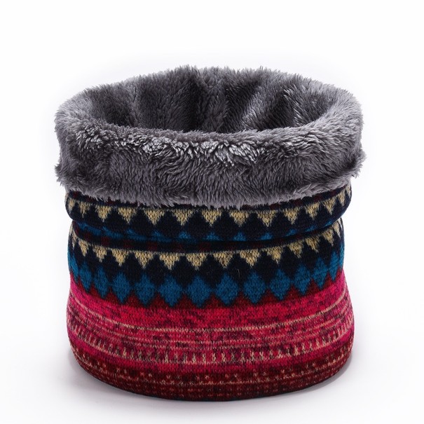 Zimní nákrčník se vzorem 14