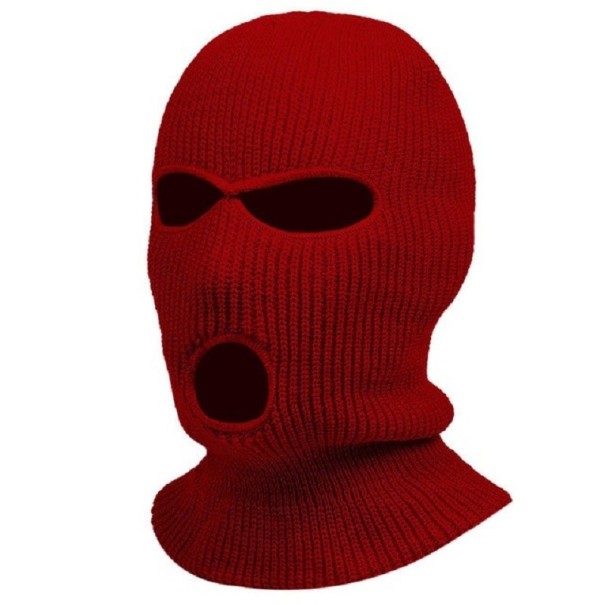 Zimowy kominiarka narciarski unisex wino