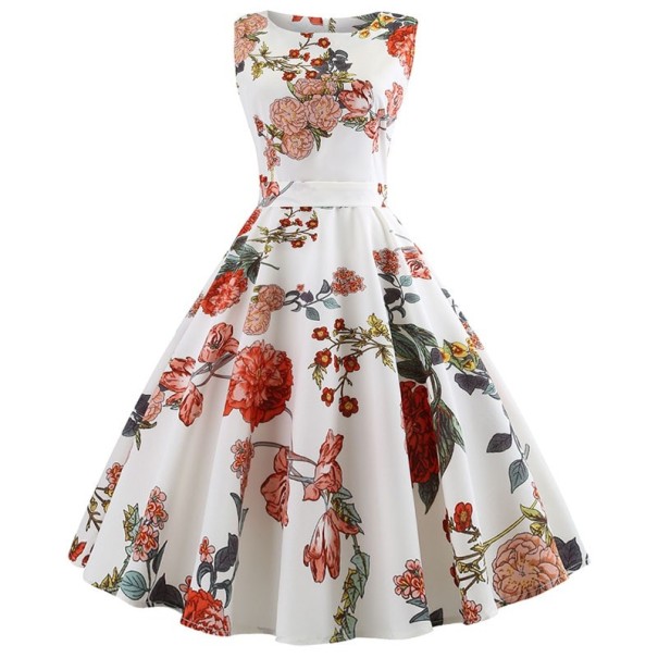 Zomerjurk met wijde rok