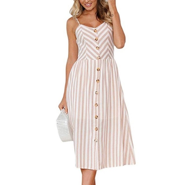 Zomerjurk voor dames met bandjes 3XL 4